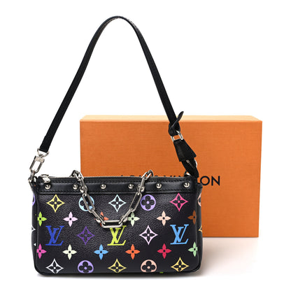 Louis Vuitton LV X TM Monogram Multicolor Pochette Accessories Black 11 of 11
