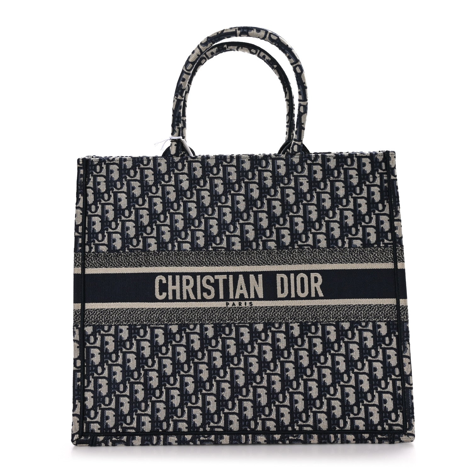Christian Dior CHRISTIAN DIOR Oblique Large Book Tote Blue Multicolor 1 of 11
