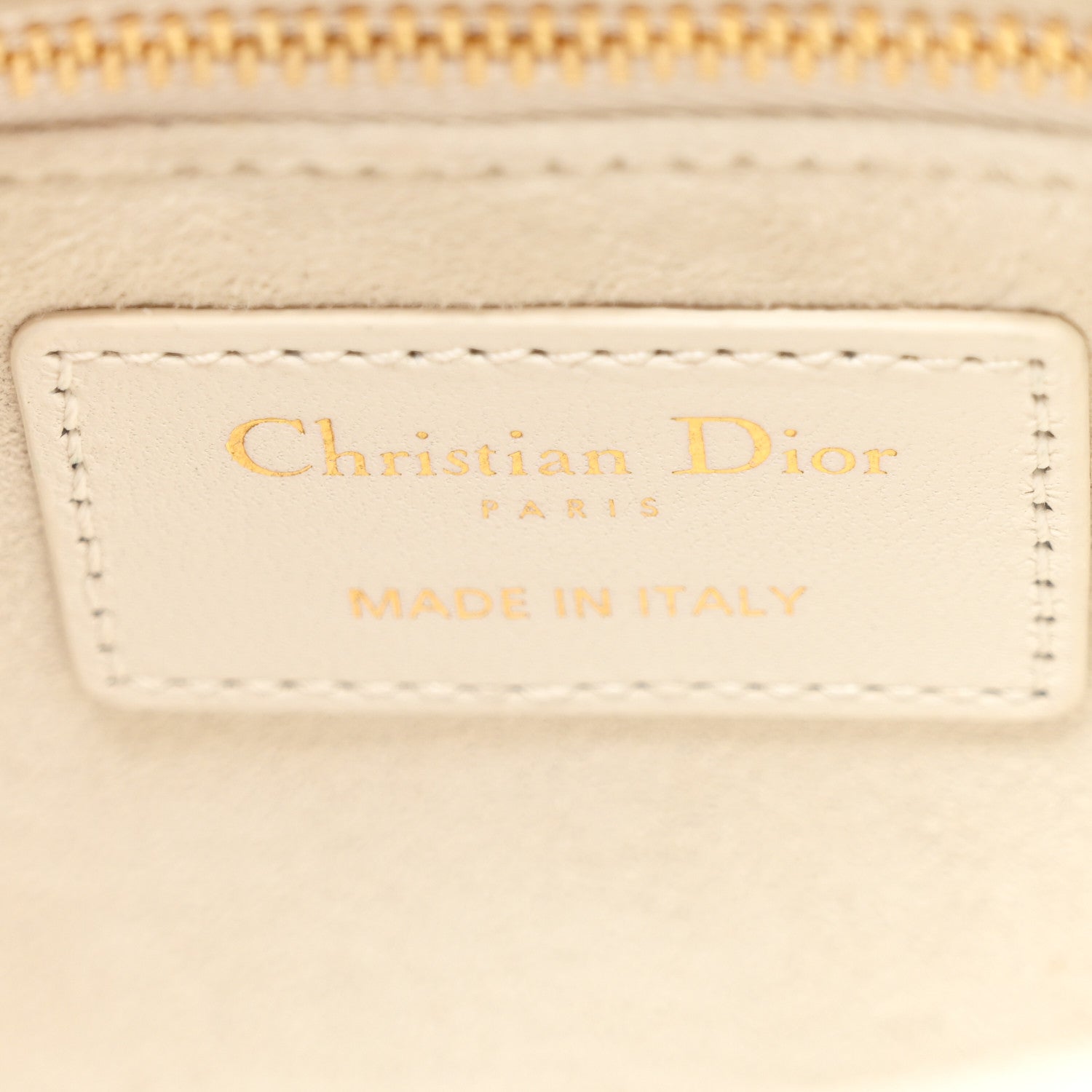 Christian Dior Lambskin Cannage Small My ABCDior Lady Dior White 6 of 19