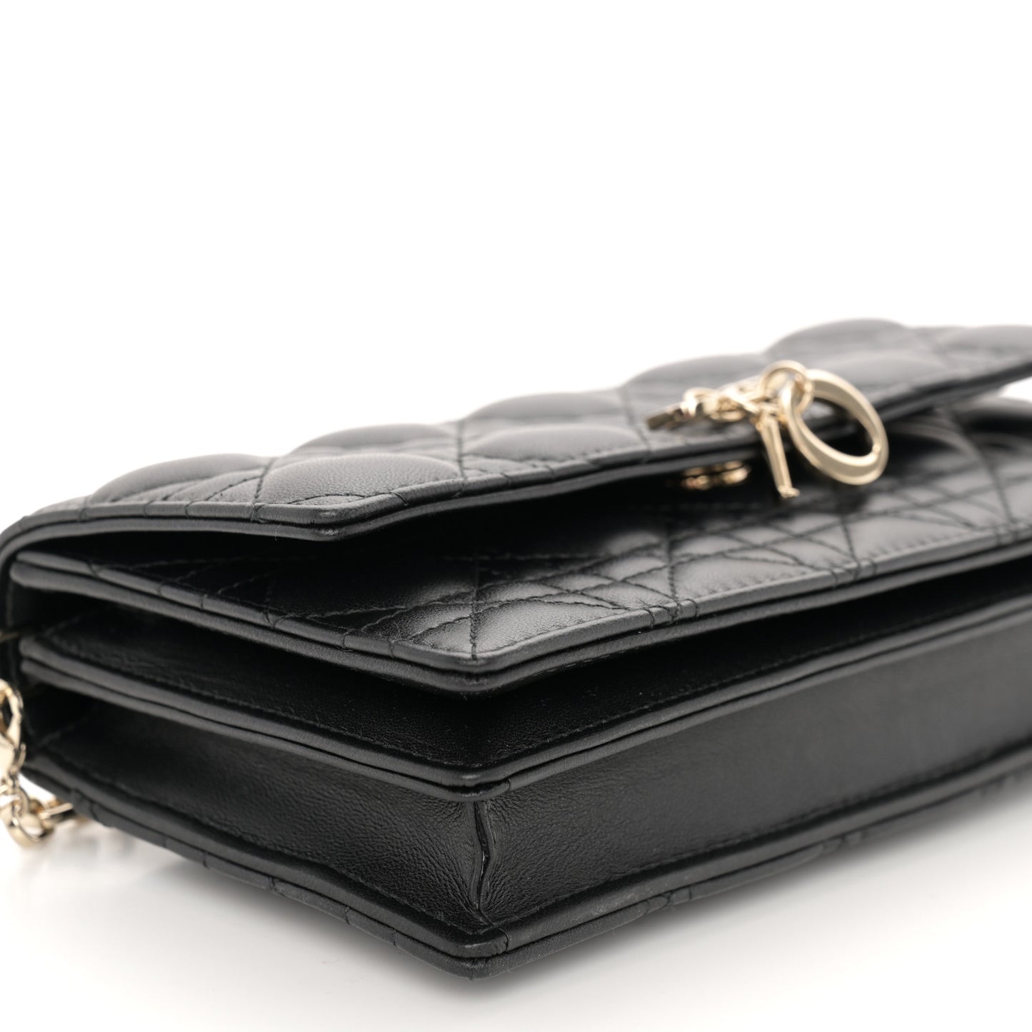 Lambskin Cannage Mini My Dior Bag Black