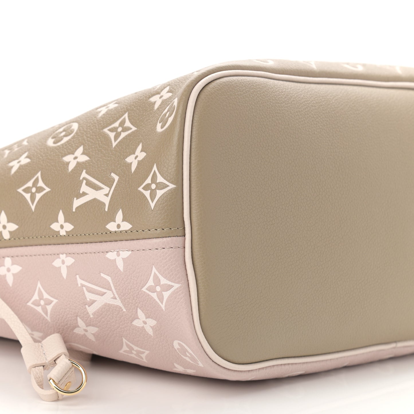 Empreinte Monogram Spring In The City Neverfull MM Kaki Beige Cream