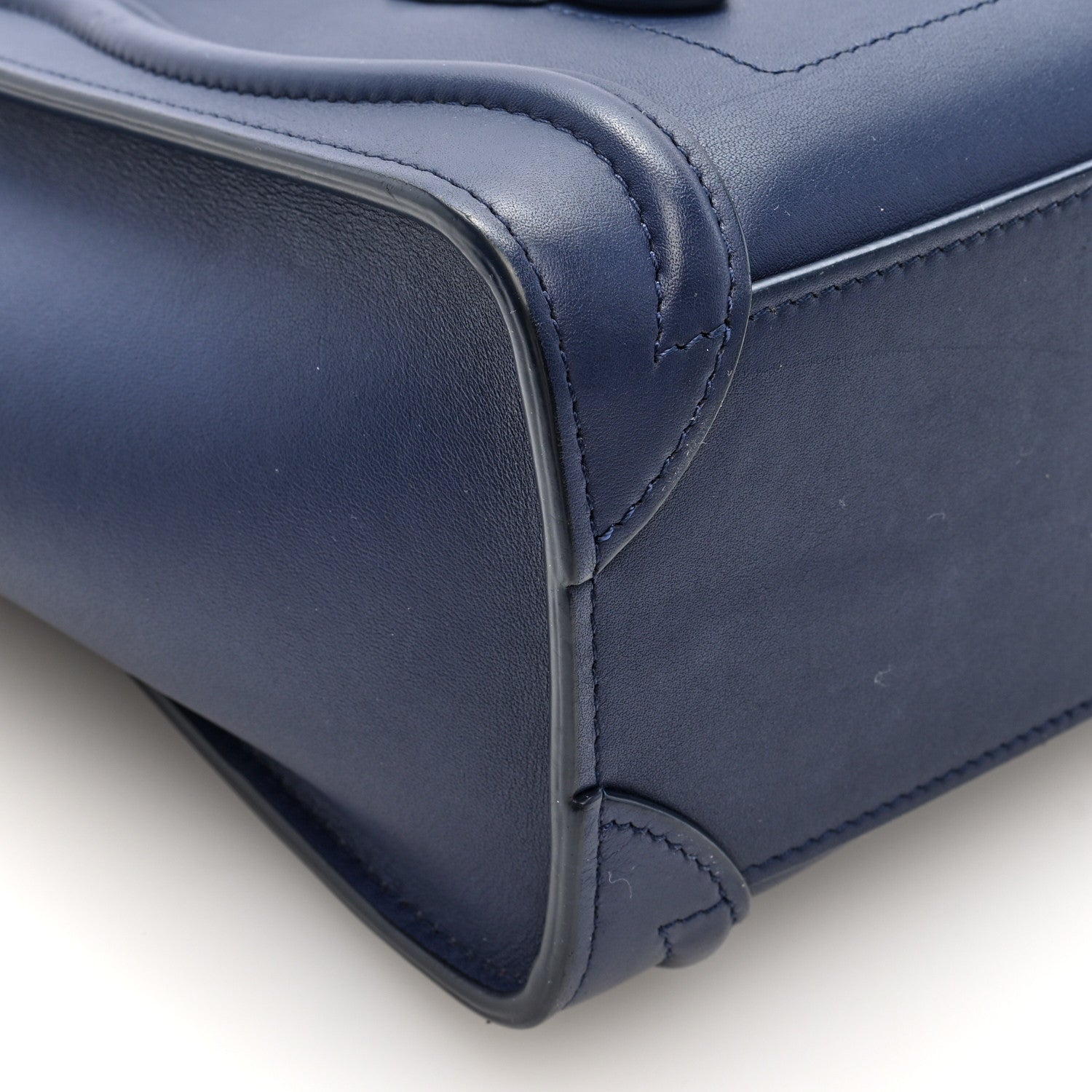 Celine Smooth Calfskin Nano Luggage Ink 8 of 9
