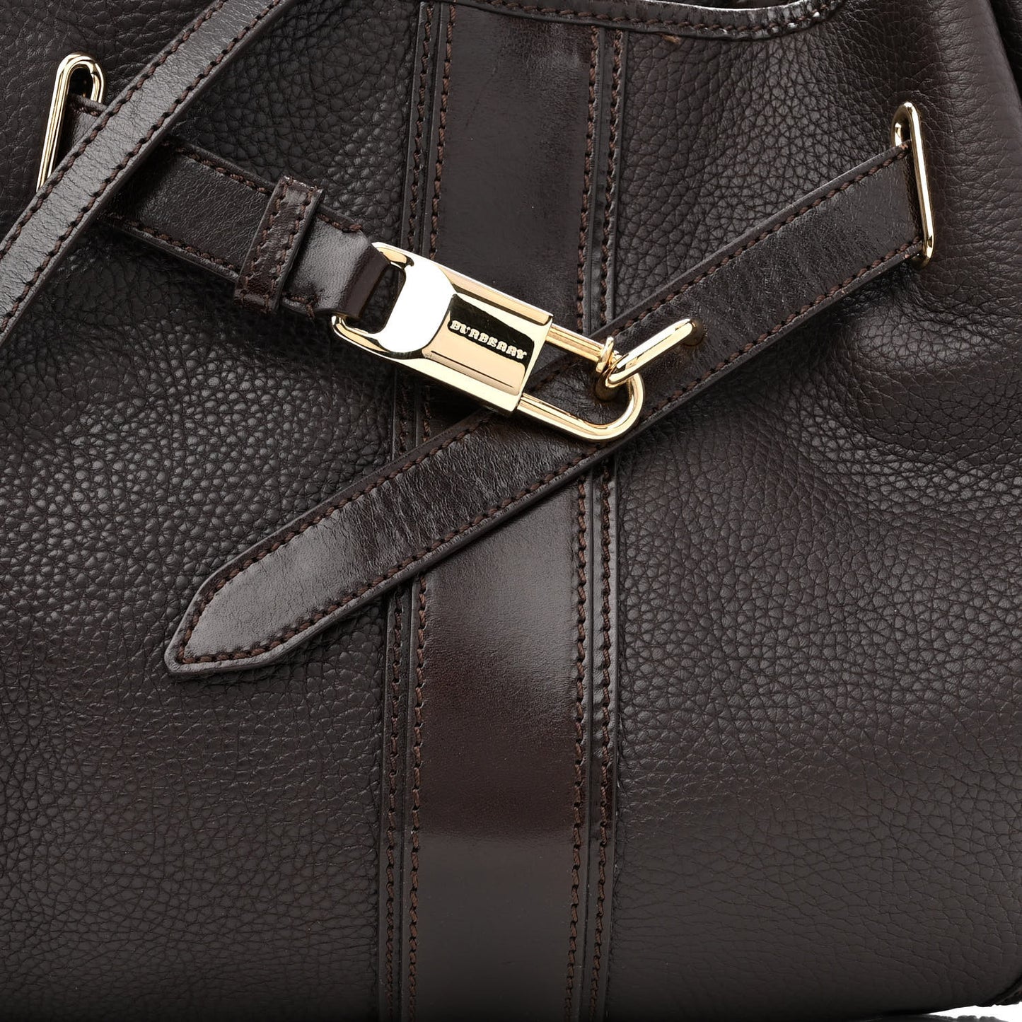 Grainy Calfskin Willenmore Hobo Dark Chocolate