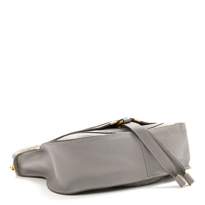 Chloe Calfskin Small Marcie Satchel Cashmere Grey 3 of 10