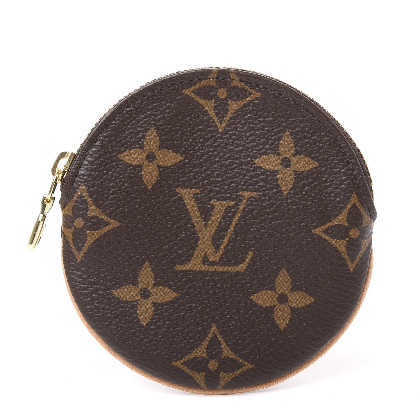 Monogram Round Coin Purse