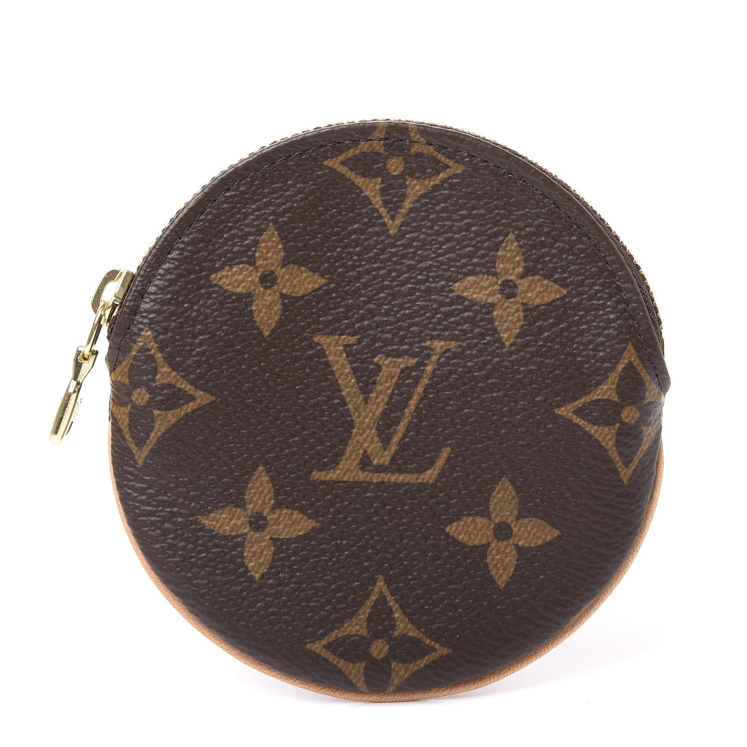 Louis Vuitton Monogram Round Coin Purse 1 of 9