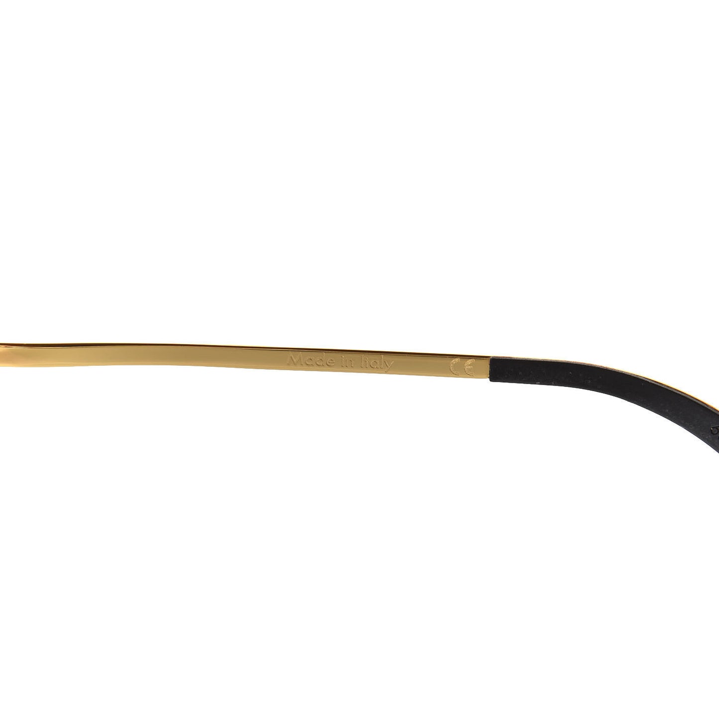 Metal Monogram Grease Sunglasses Z1172W Gold