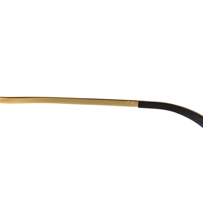 Louis Vuitton Metal Monogram Grease Sunglasses Z1172W Gold 6 of 9