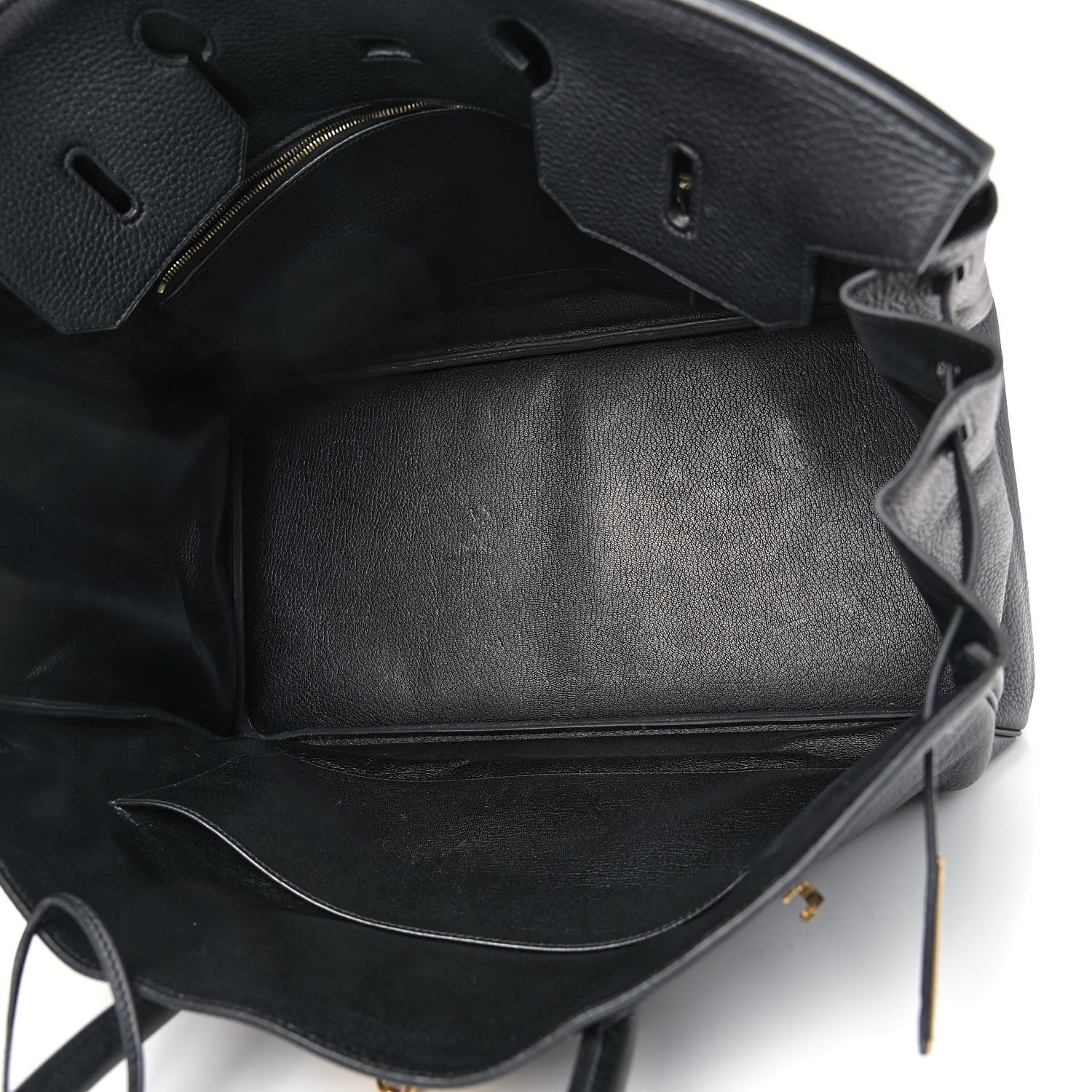 Hermes Taurillon Clemence Birkin 40 Black 4 of 9