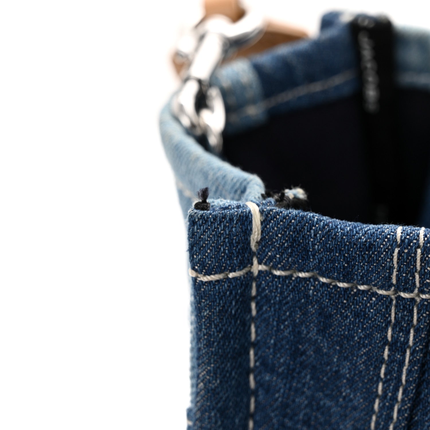 Marc Jacobs Denim Canvas Medium The Tote Bag Blue 15 of 18