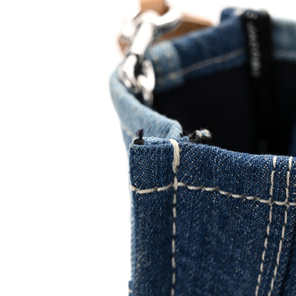 Marc Jacobs Denim Canvas Medium The Tote Bag Blue 15 of 18