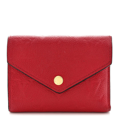 Louis Vuitton Empreinte Victorine Wallet Scarlet 1 of 14