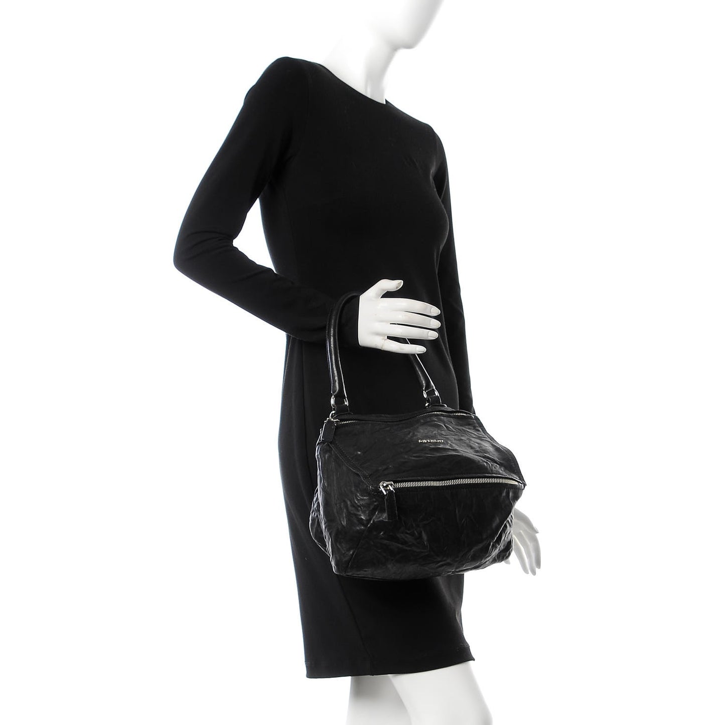 Tumbled Sheepskin Small Pandora Black