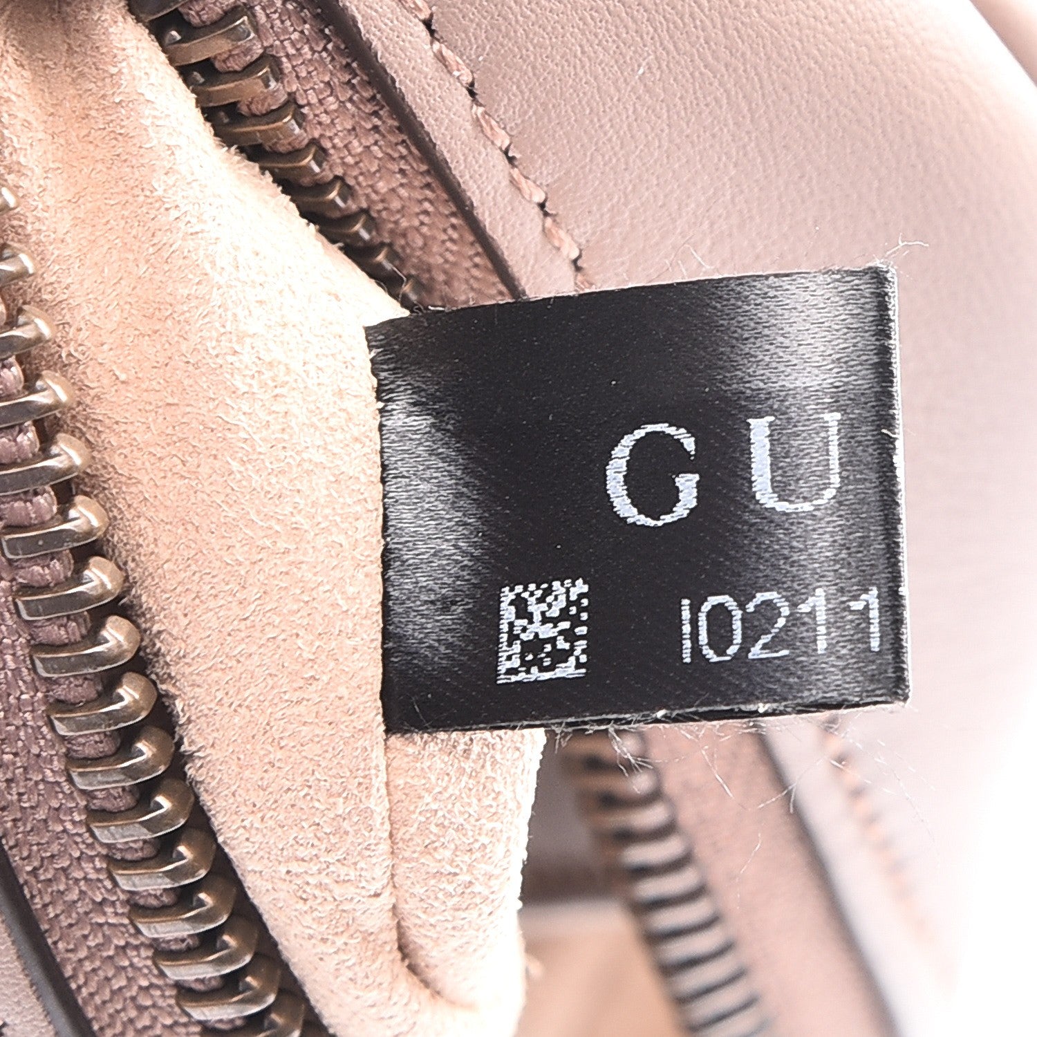 Gucci Calfskin Matelasse Mini GG Marmont Chain Shoulder Bag Nude 7 of 8