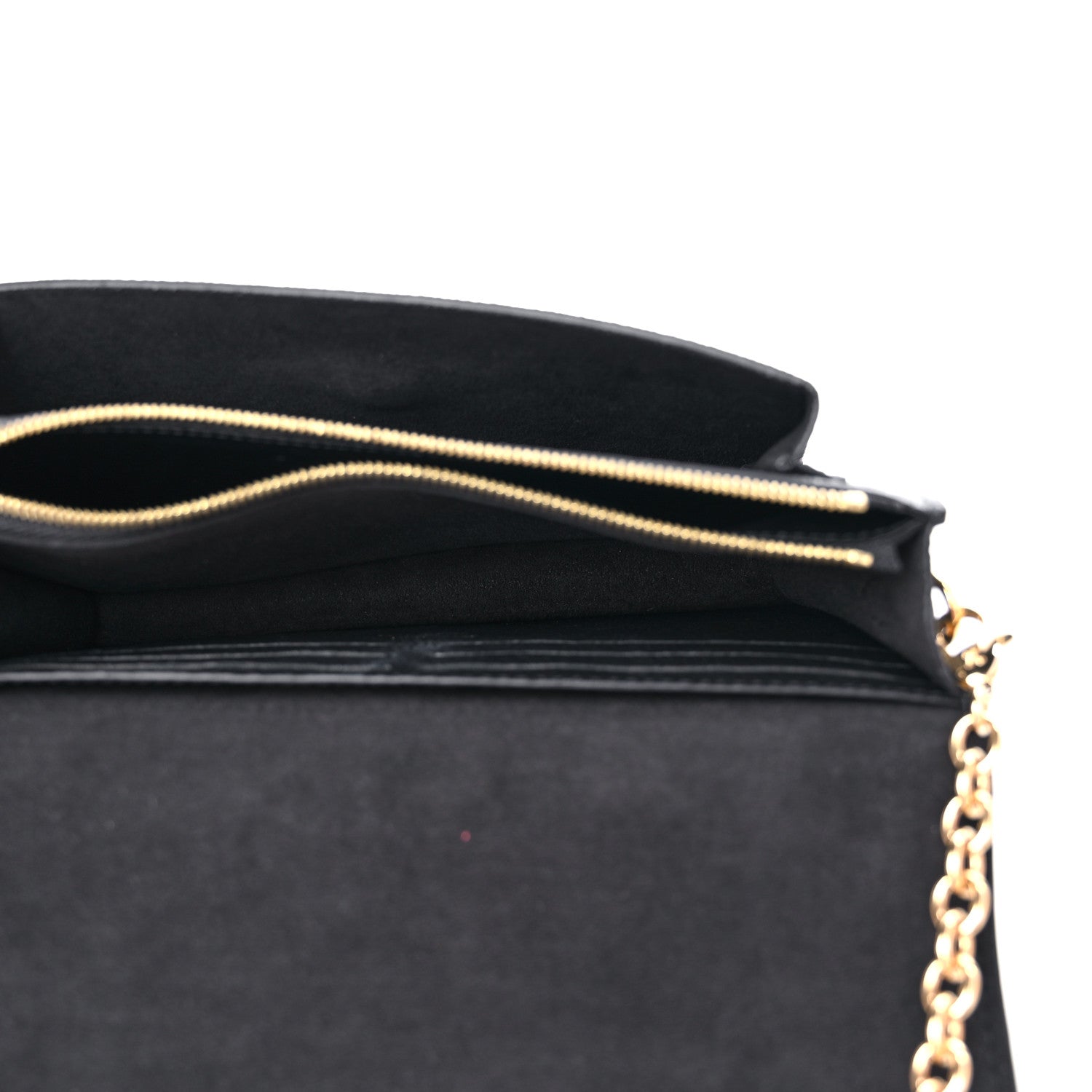 Louis Vuitton Empreinte Vavin Chain Wallet Black 5 of 10