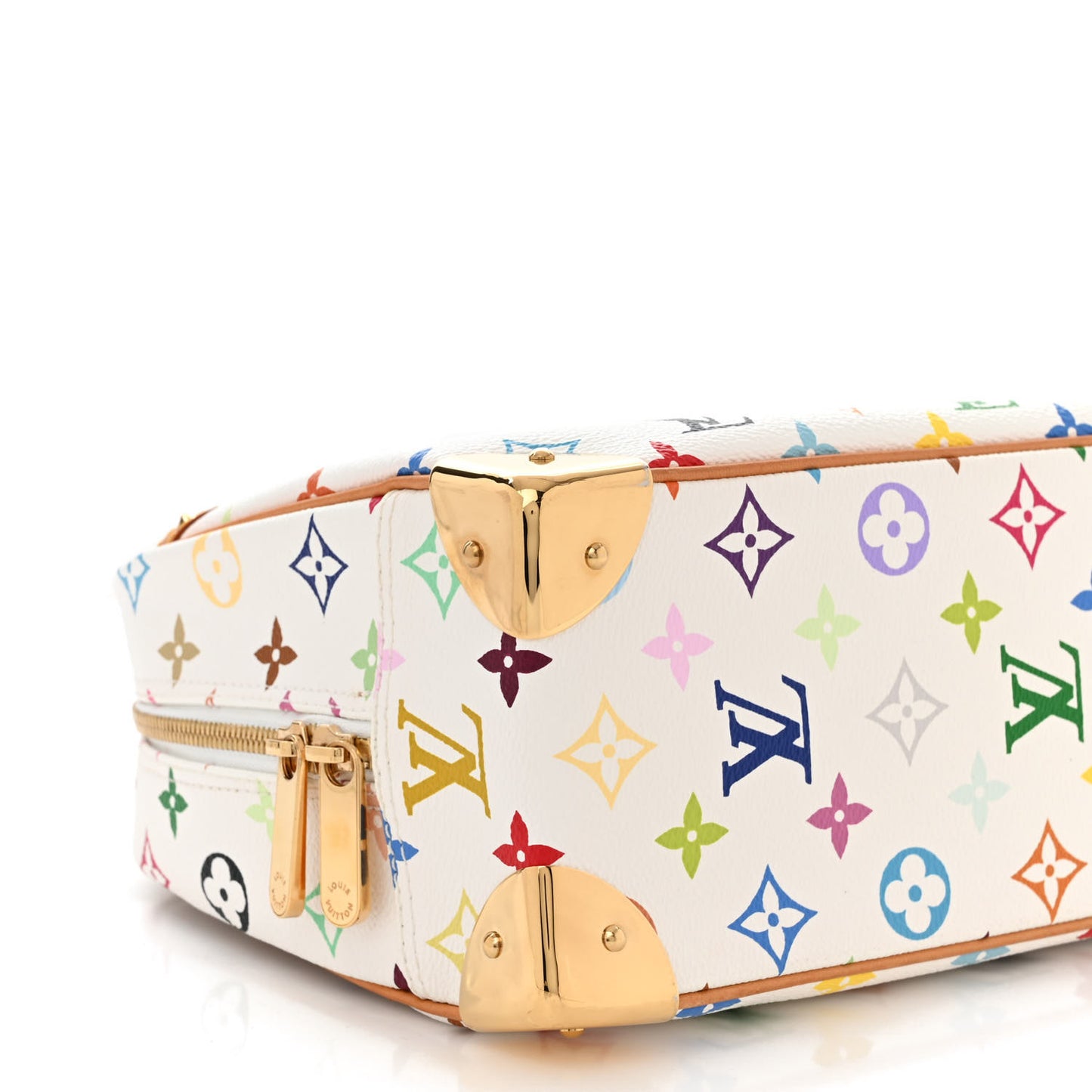 Monogram Multicolor Trouville White