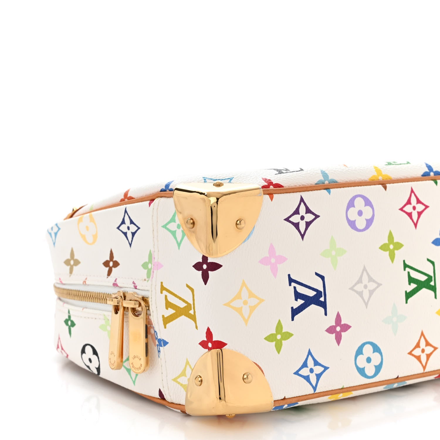 Louis Vuitton Monogram Multicolor Trouville White 8 of 9