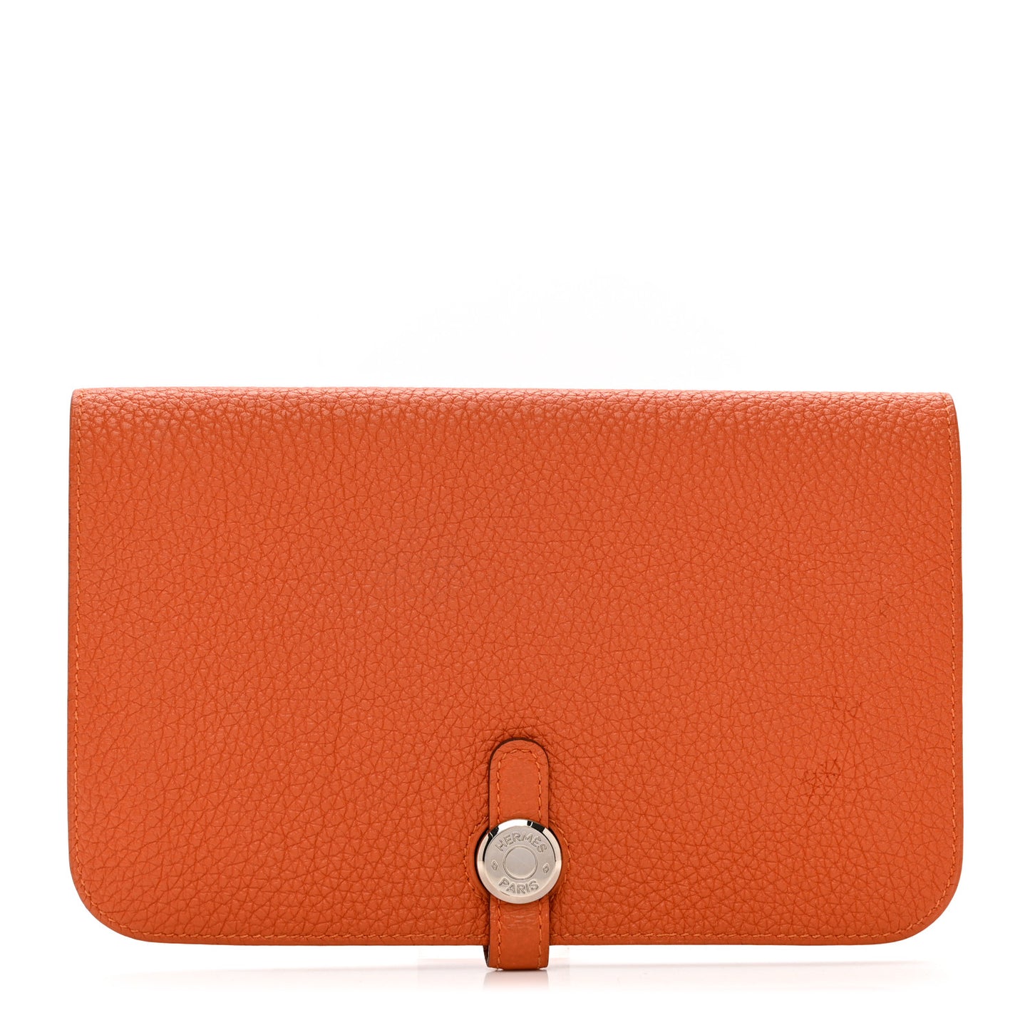 Togo Dogon Duo Wallet Orange