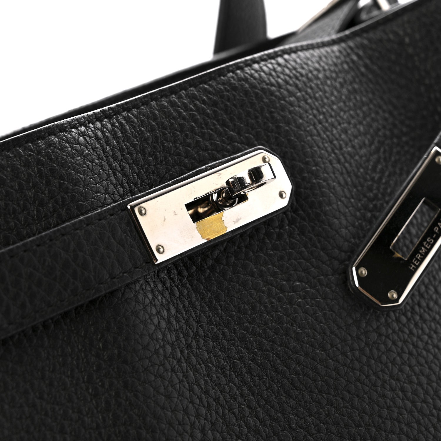 Hermes Taurillon Clemence So Kelly 26 Black 13 of 13