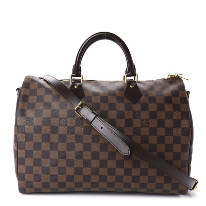 Louis Vuitton Damier Ebene Speedy Bandouliere 35 1 of 11