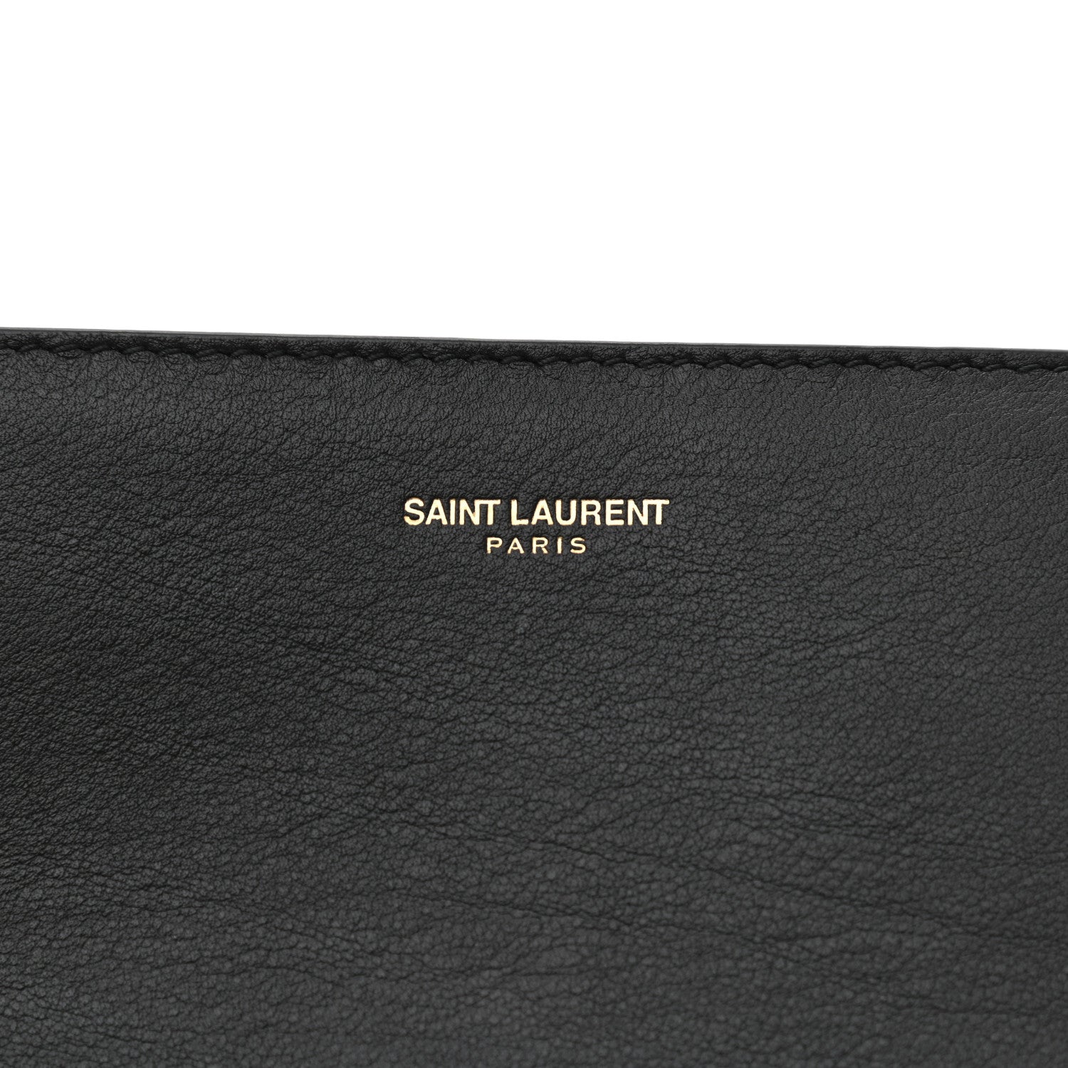 Saint Laurent Calfskin Classic Y Ligne Chain Wallet Black 7 of 13