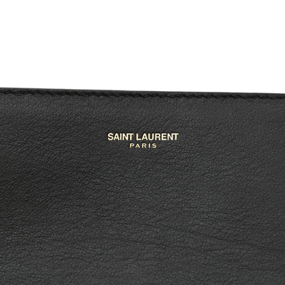Saint Laurent Calfskin Classic Y Ligne Chain Wallet Black 7 of 13
