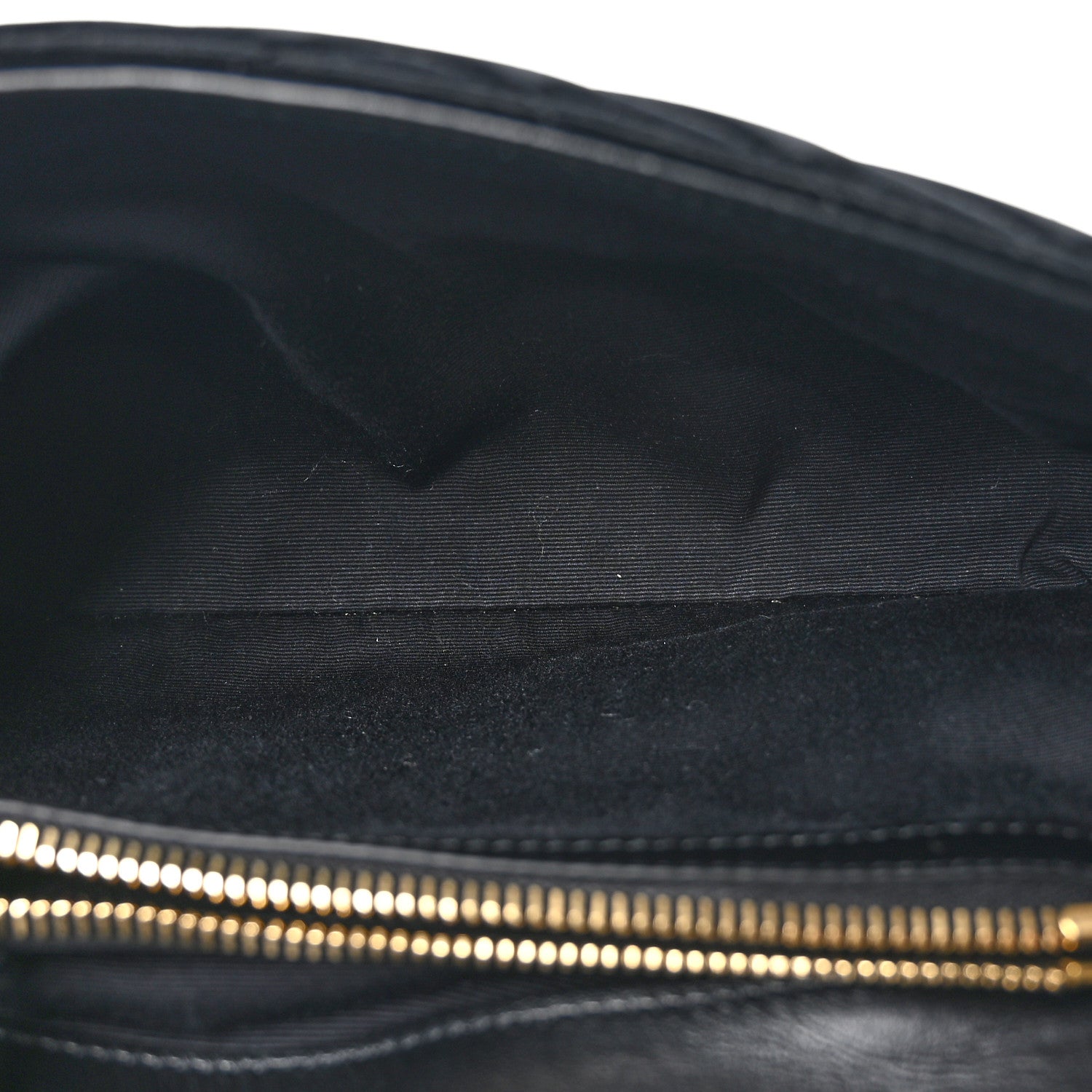 Saint Laurent Velvet Y Quilted Monogram Small Loulou Chain Satchel Black 5 of 11