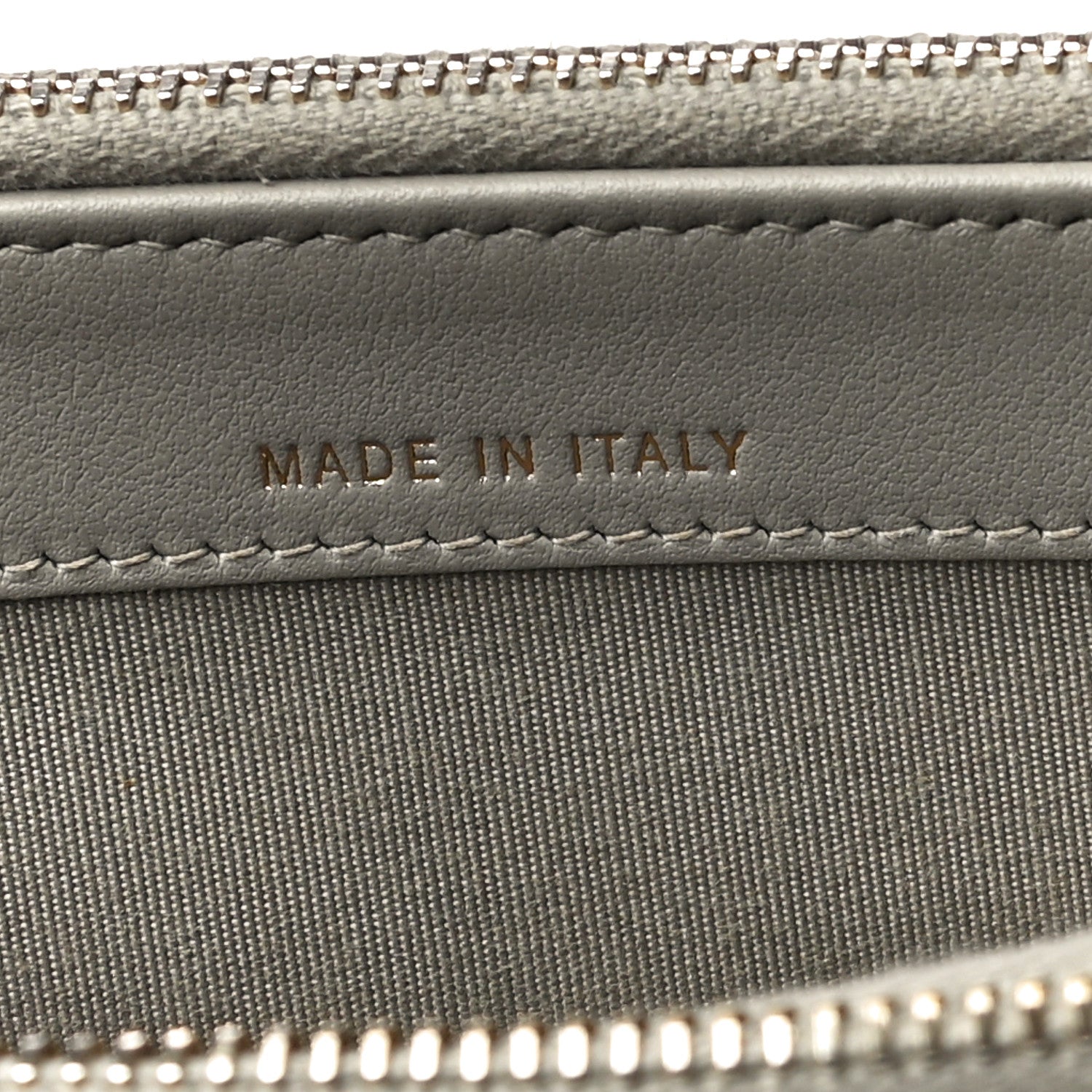 Chanel Caviar Quilted Small Boy Clutch With Chain Grey 8 of 16