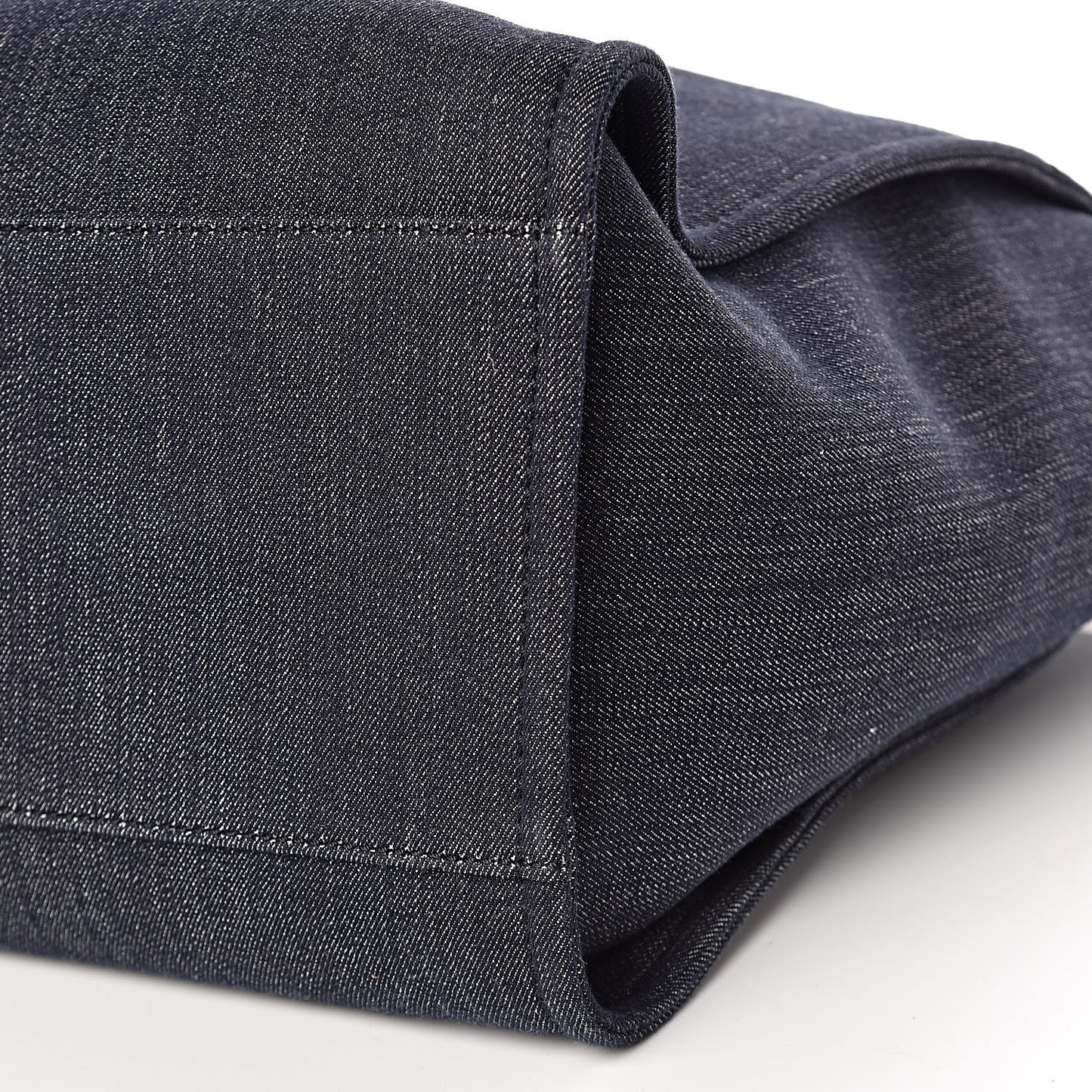 Denim Large Deauville Tote Dark Blue