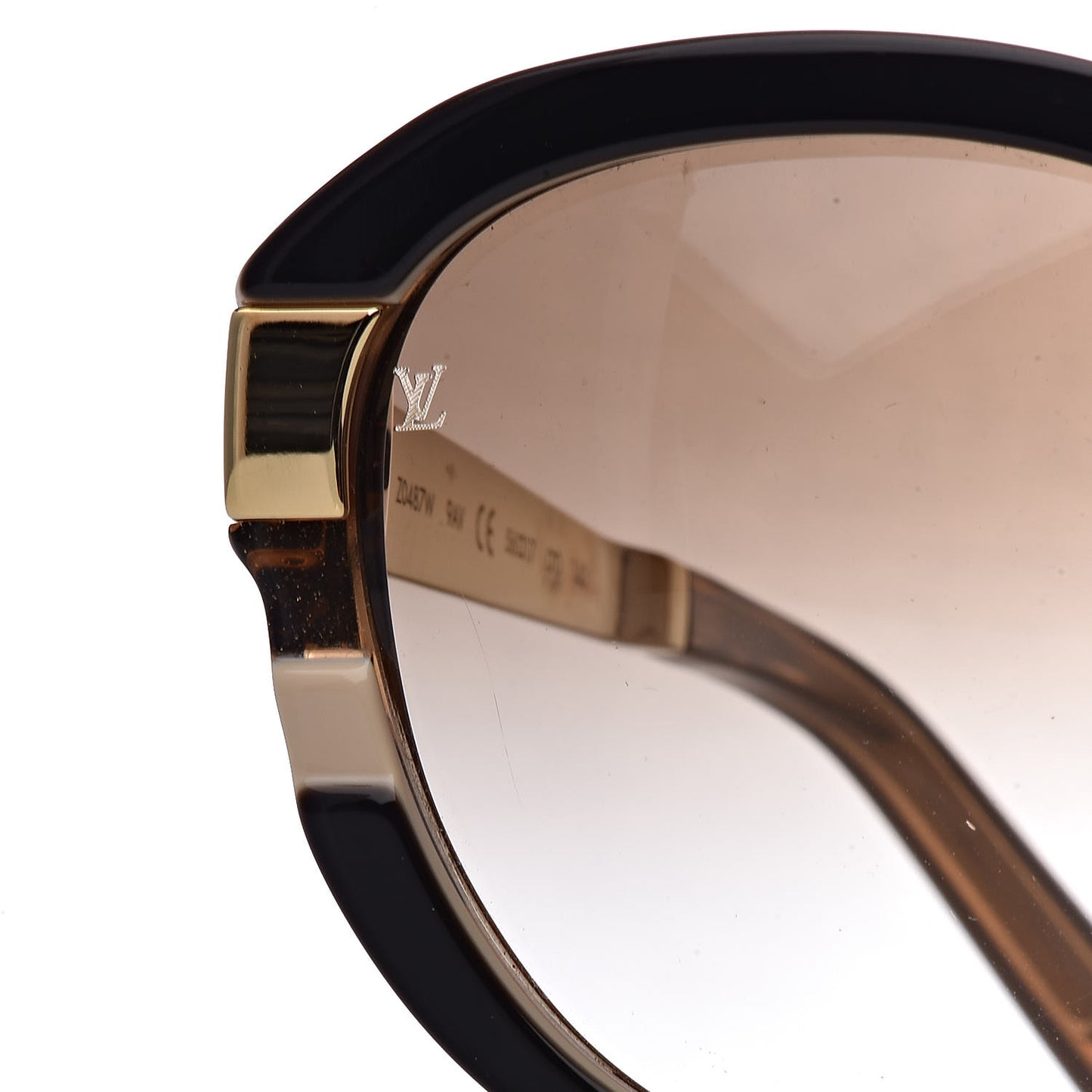 Petit Soupcon Cat Eye Sunglasses Z0487W Brown