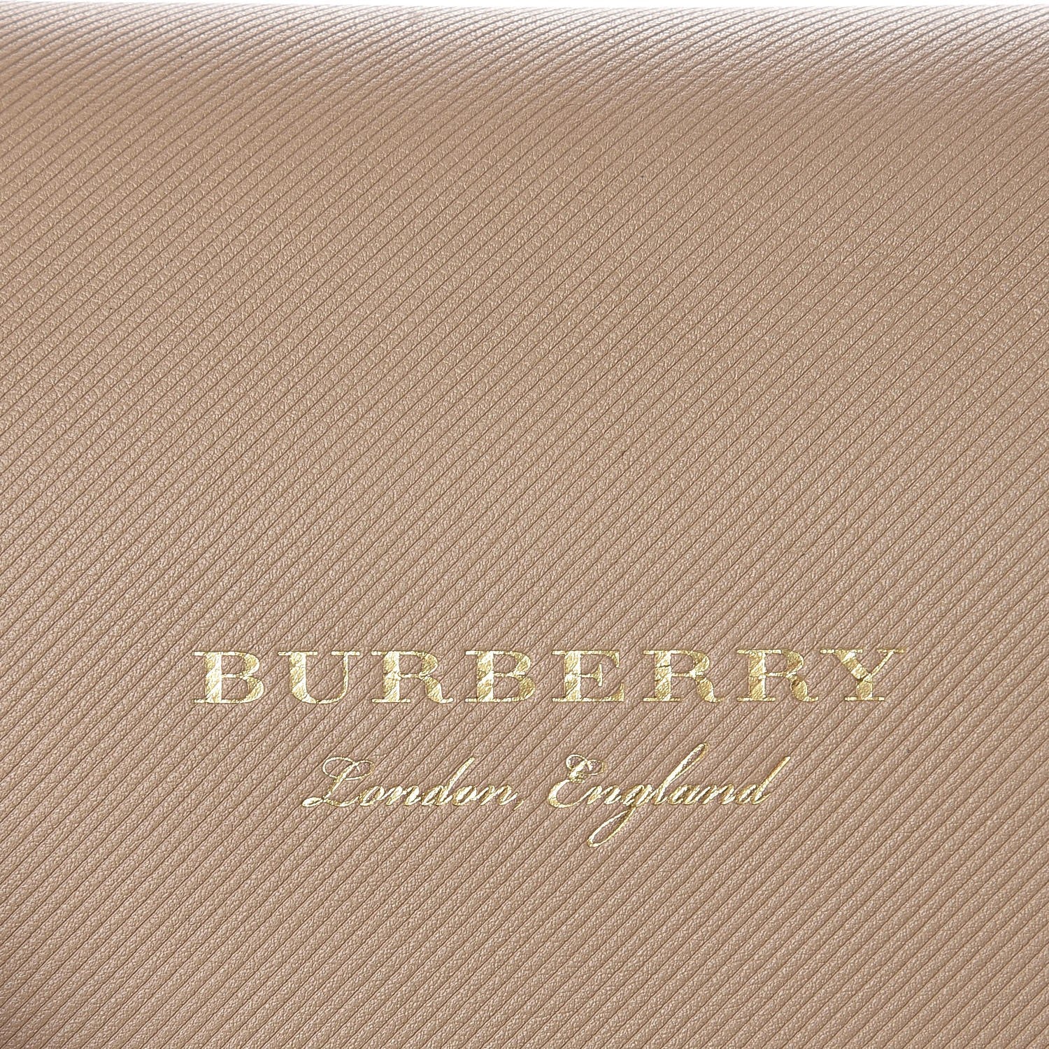 Burberry Trench Calfskin Medium DK88 Top Handle Bag Limestone Honey 7 of 9