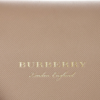 Burberry Trench Calfskin Medium DK88 Top Handle Bag Limestone Honey 7 of 9