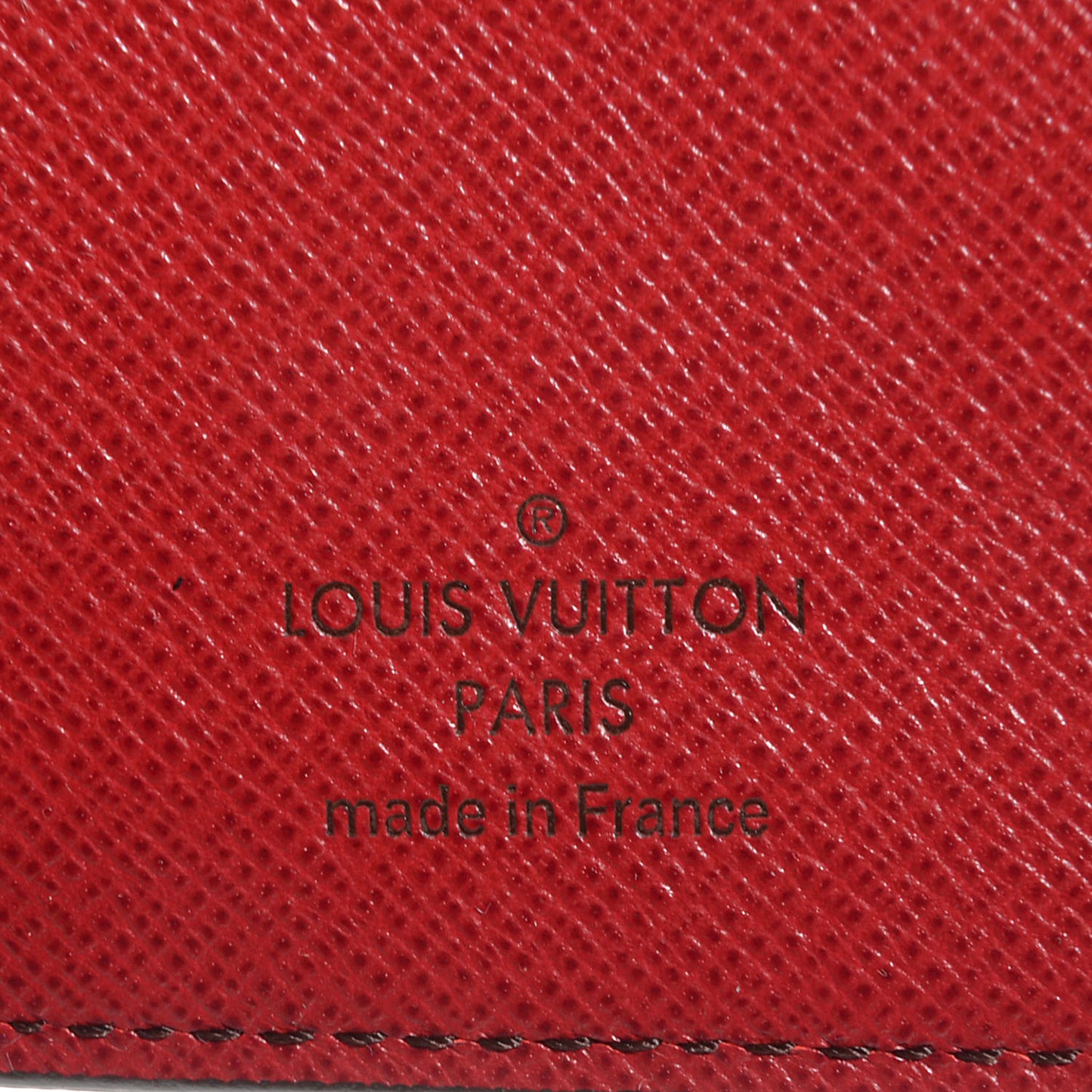 Monogram Compact Marie Wallet Rouge