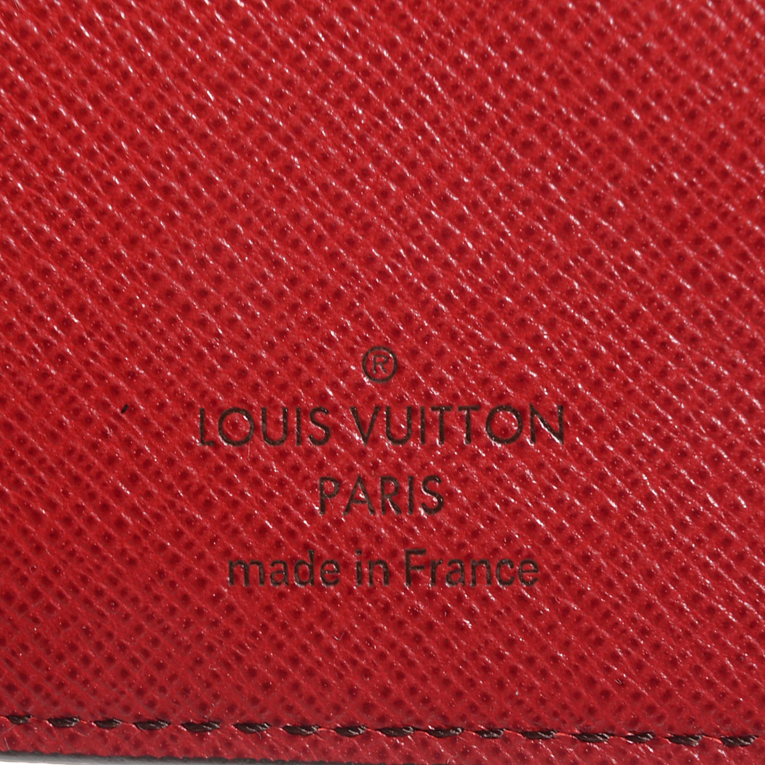 Louis Vuitton Monogram Compact Marie Wallet Rouge 6 of 7