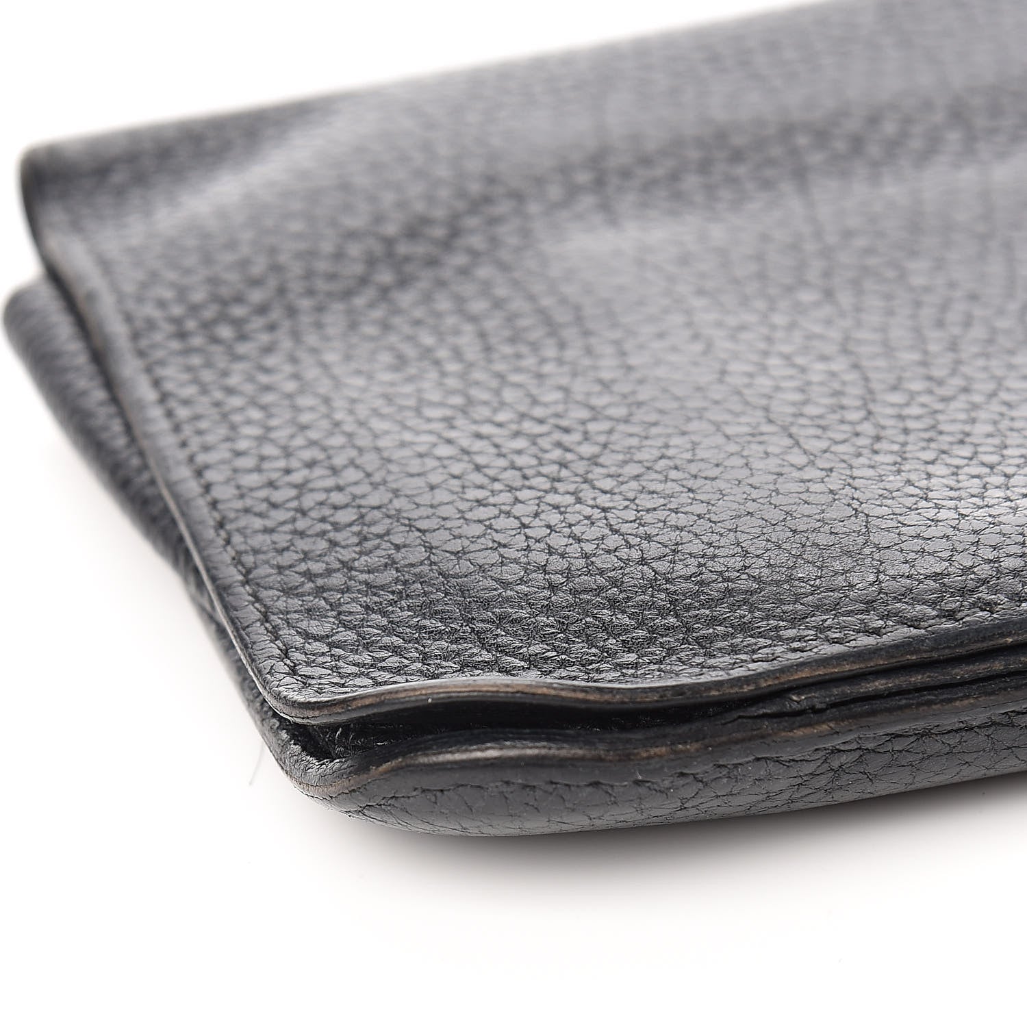 Hermes Togo Dogon Duo Wallet Black 10 of 13