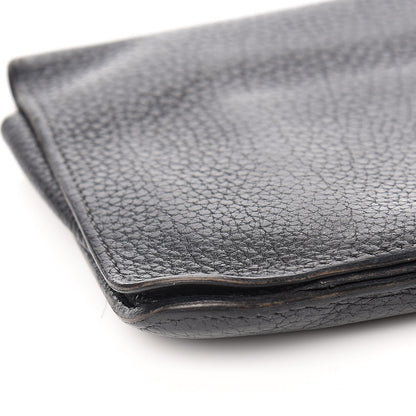 Hermes Togo Dogon Duo Wallet Black 10 of 13
