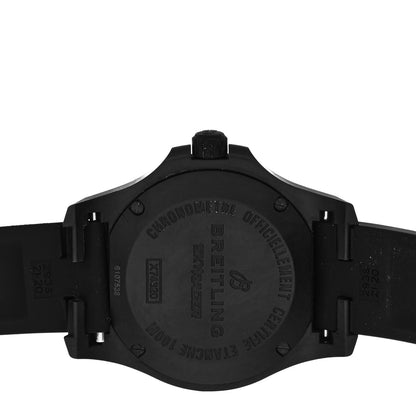 Breitling Breitlight Rubber 45mm Colt Skyracer Quartz Watch Black X74320 4 of 5