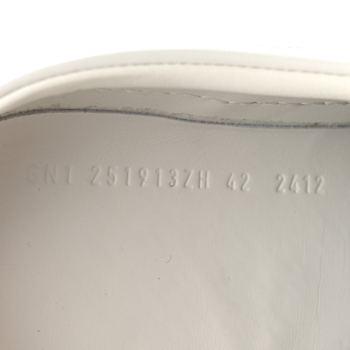 Calfskin Mens Keep Mule Sneakers 42 White Naturel