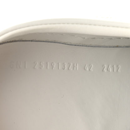 Hermes Calfskin Mens Keep Mule Sneakers 42 White Naturel 9 of 13