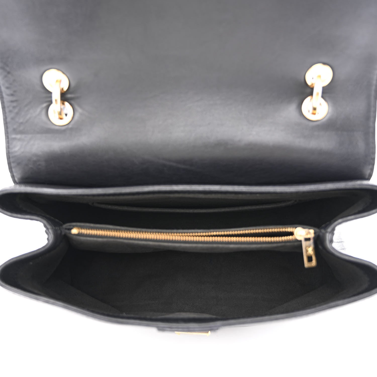 Louis Vuitton Calfskin Monogram Very One Handle Black 5 of 10