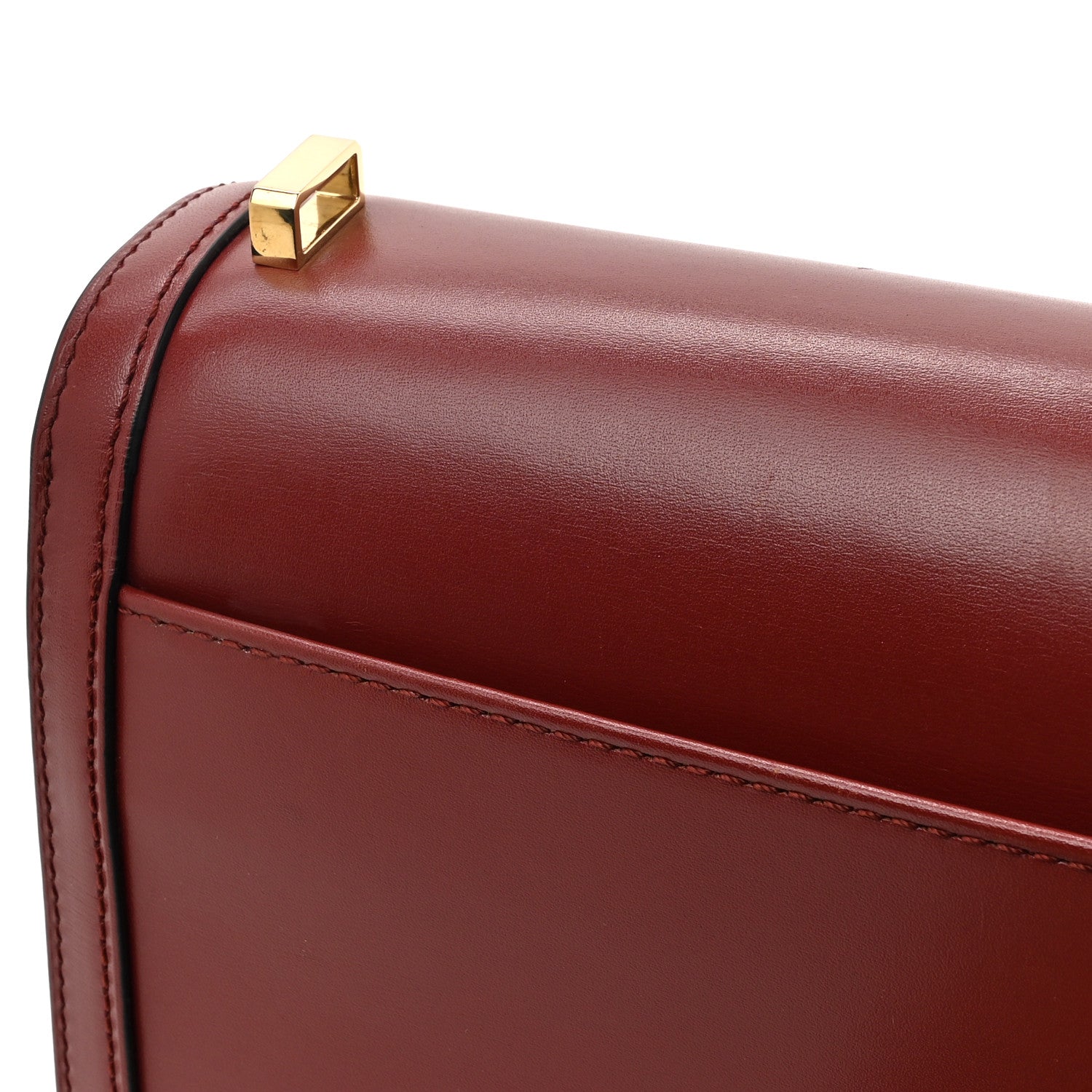 Loewe Calfskin Medium Barcelona Shoulder Bag Brick Red 18 of 19