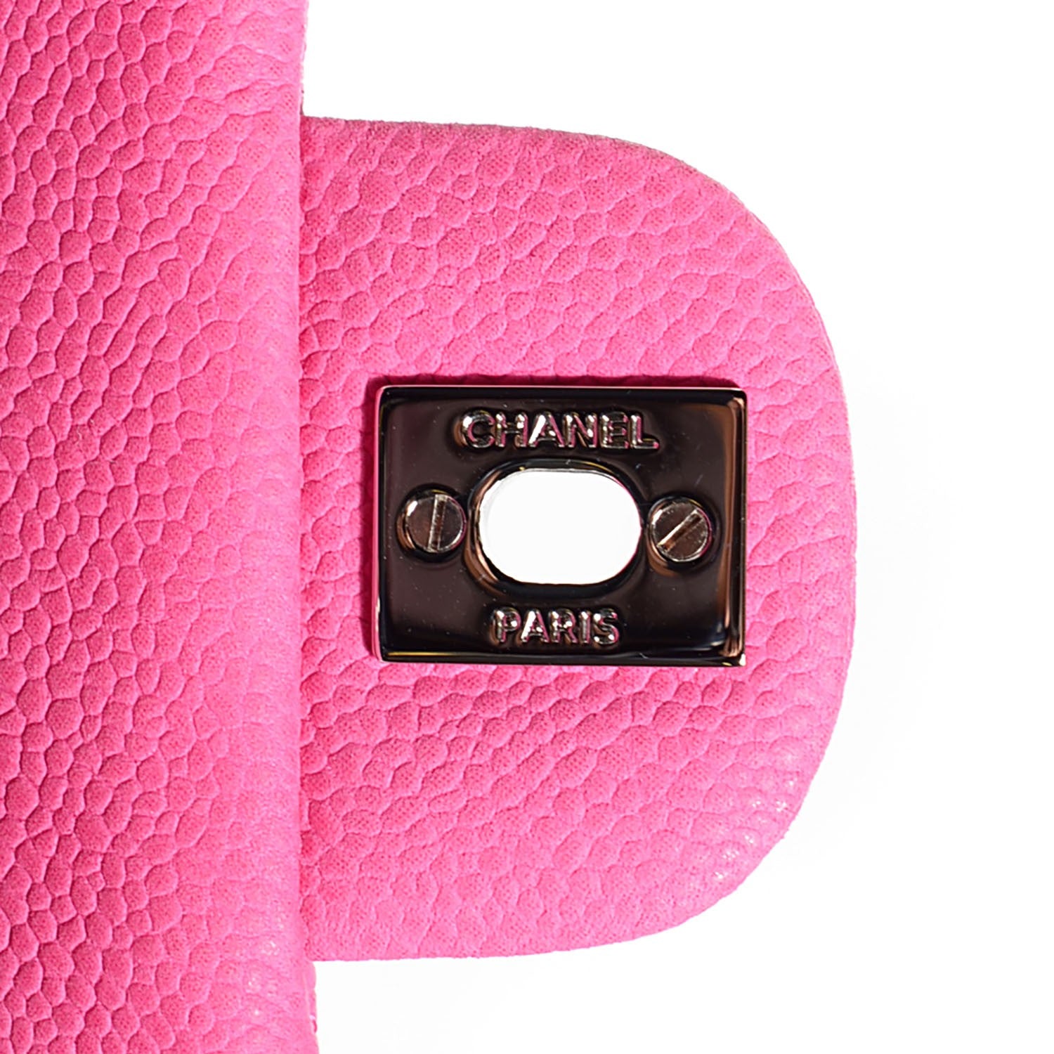 Chanel Iridescent Caviar Mini Rectangular Flap Pink 7 of 9