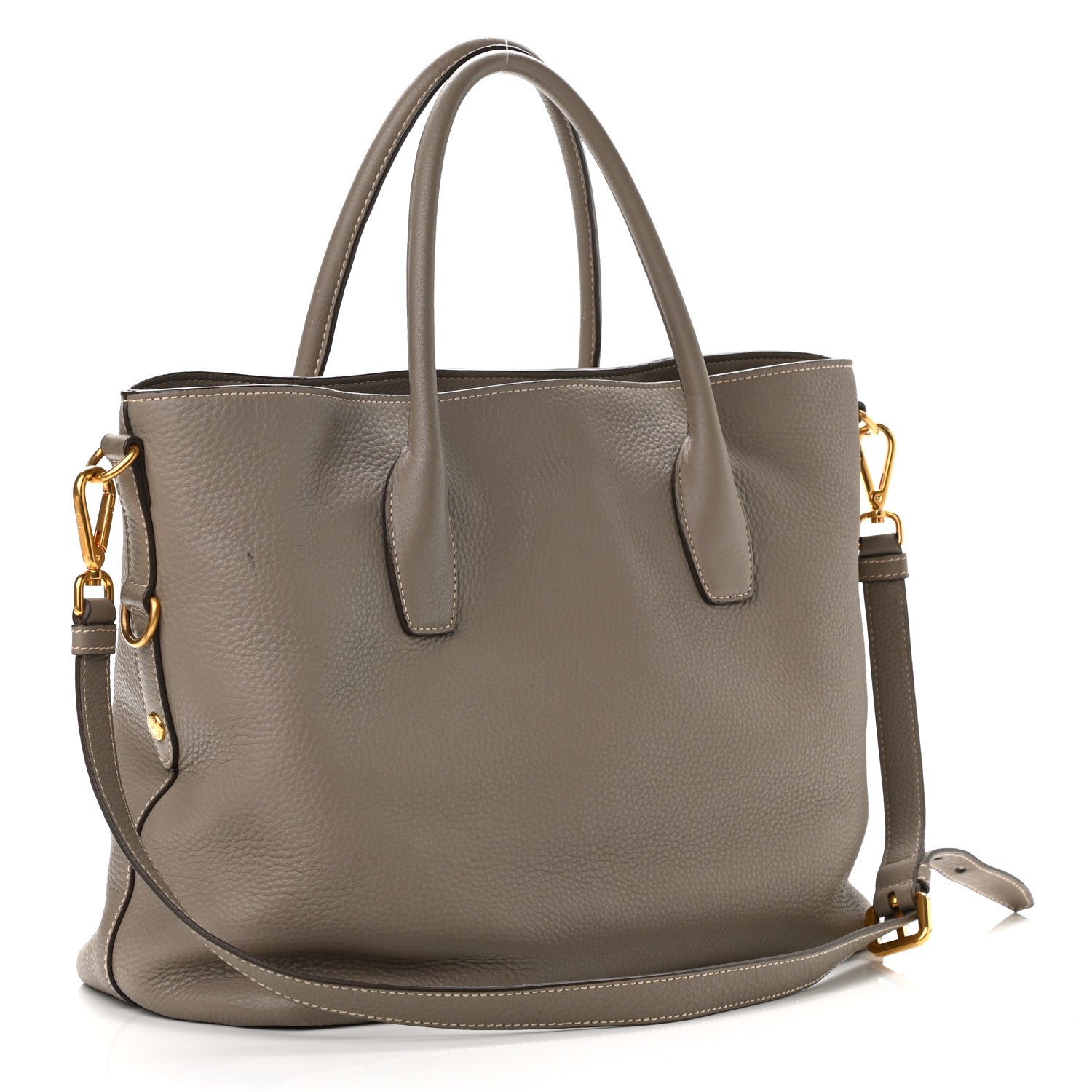 Prada Vitello Daino Tote 2 of 9