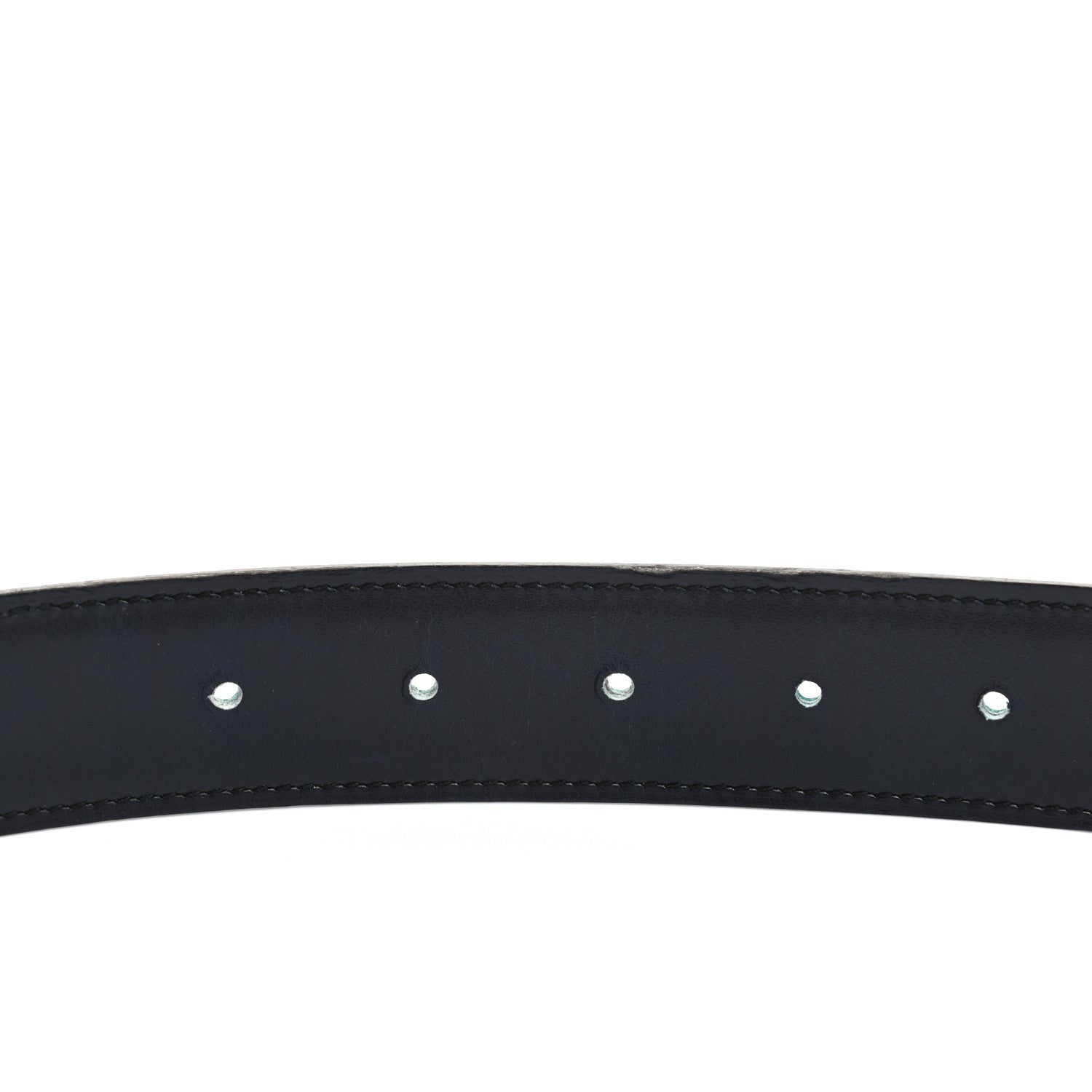 Hermes Swift Box 32mm Belt Strap 80 Turquoise Bleu Indigo 3 of 7