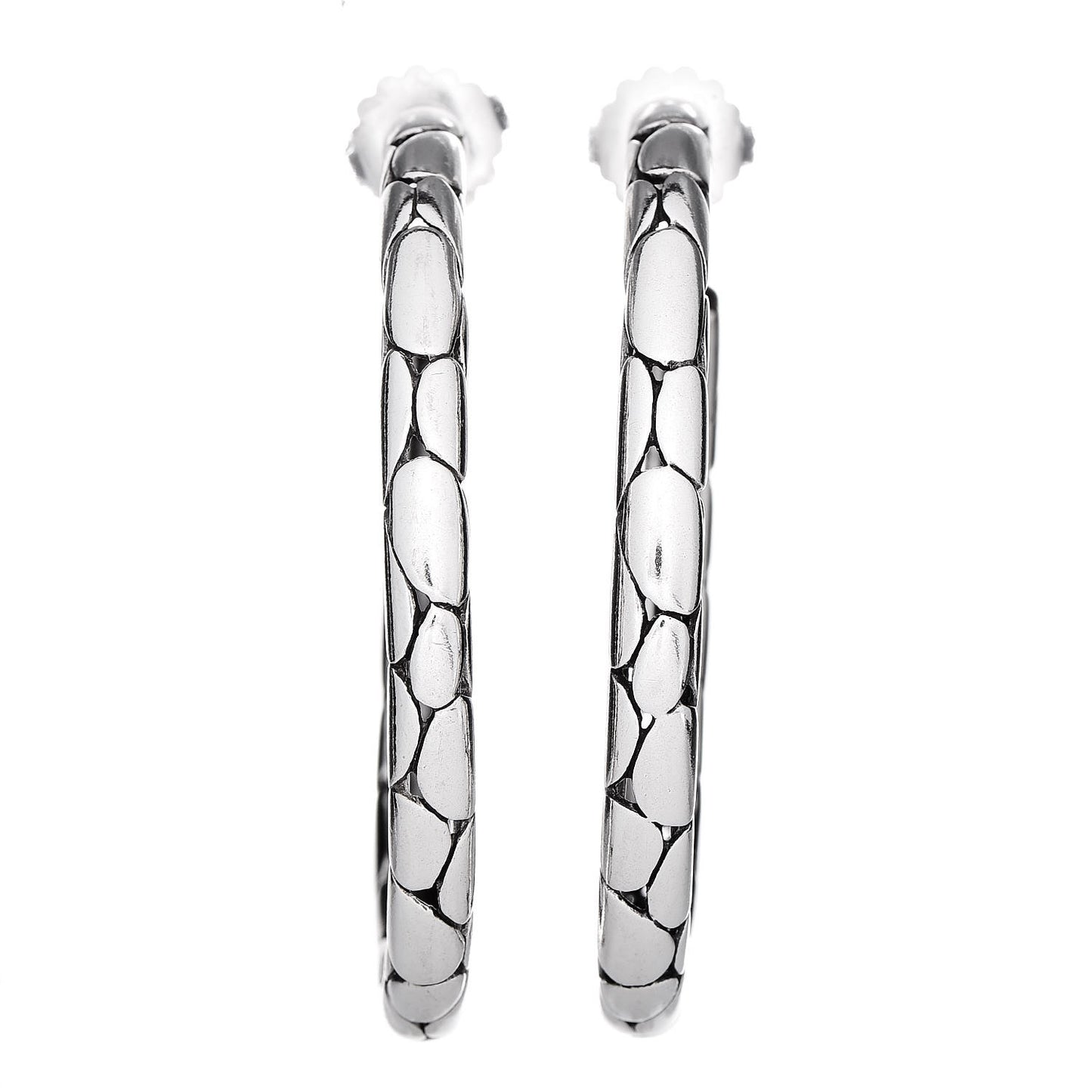 JOHN HARDY Sterling Silver Large Kali Hoop Earrings