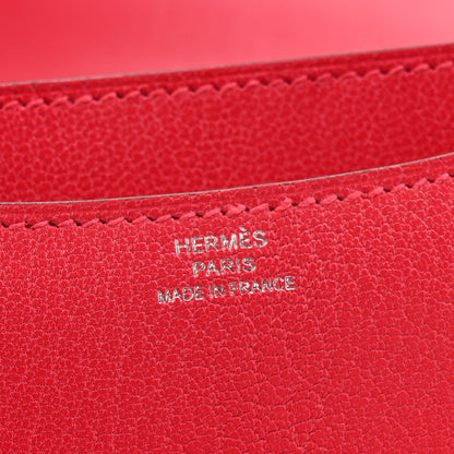 Hermes Chevre Mysore Constance 18 Rose Shocking 6 of 13