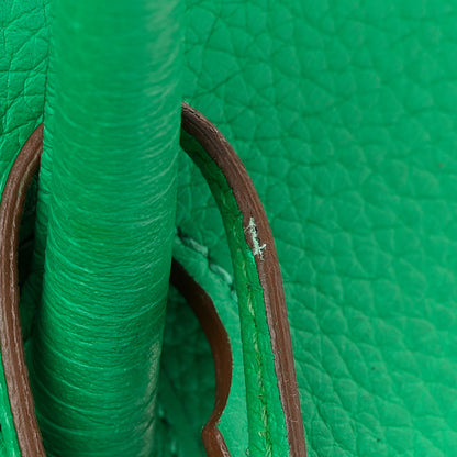 Hermes Taurillon Clemence BIRKIN 35 Menthe 15 of 15