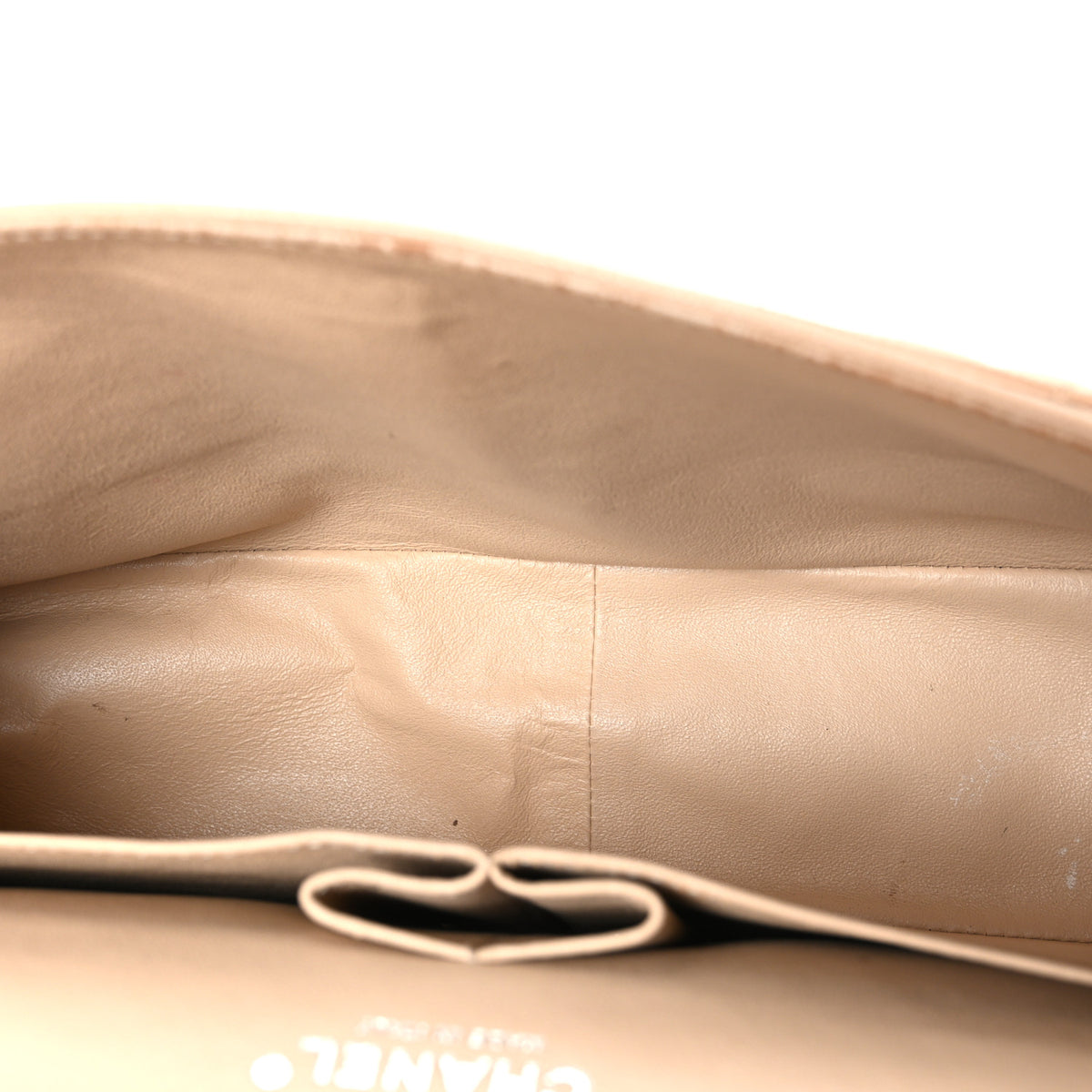 Chanel Caviar Quilted Jumbo Double Flap Light Beige 5 of 11