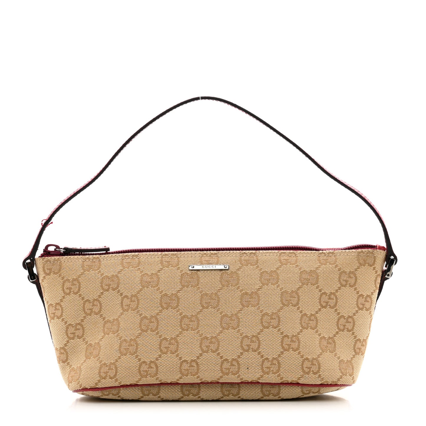 Monogram Boat Pochette Red