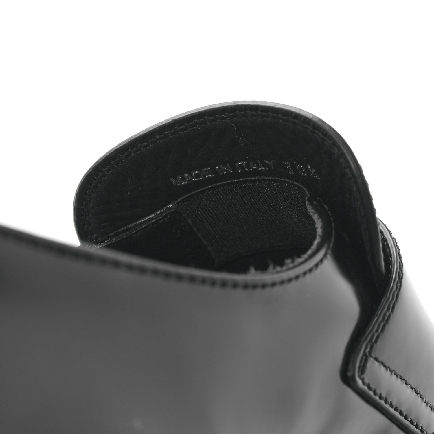 Prada Spazzolato Metal Triangle Logo 50mm Loafers 38.5 Black 8 of 9